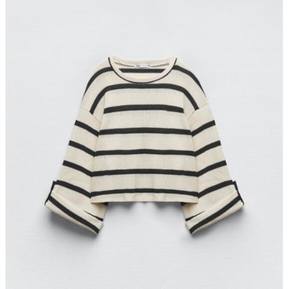 Zara Ribbed Sweater - Picture 1 of 3